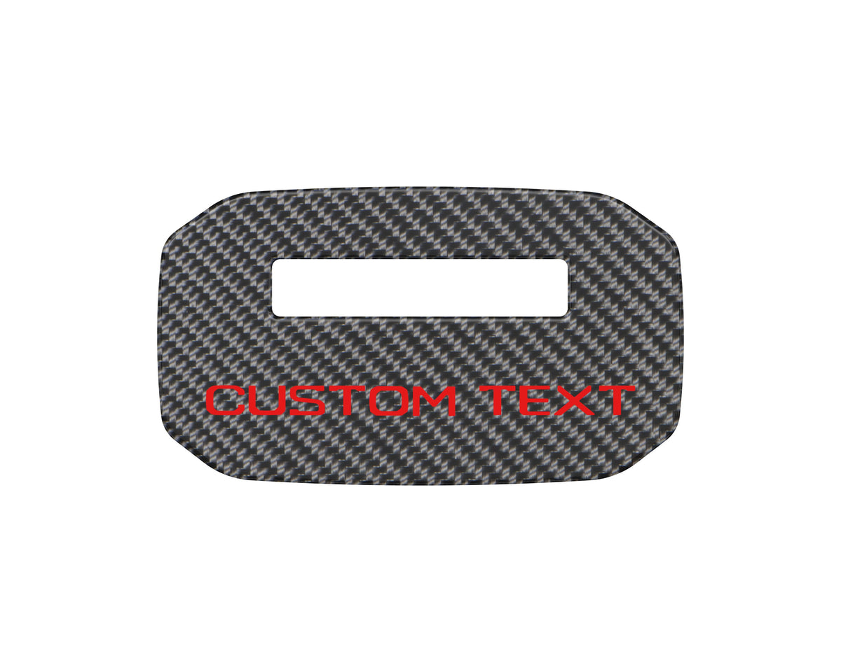 Center Steering Wheel Accent Trim Fits 2024-2027 Toyota Land Cruiser