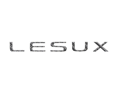 Liftgate Letter Overlays Fits 2024-2027 Lexus GX550