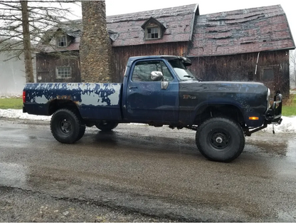 1972-1993 1st Gen Dodge Ram 64" ("63") Chevy Spring Swap Rear Hangers Cummins W250 W150 W350