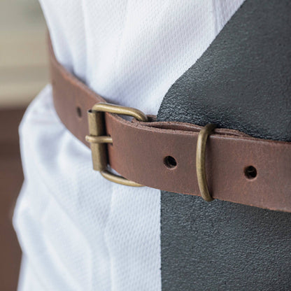 Vintage Black Leather Apron