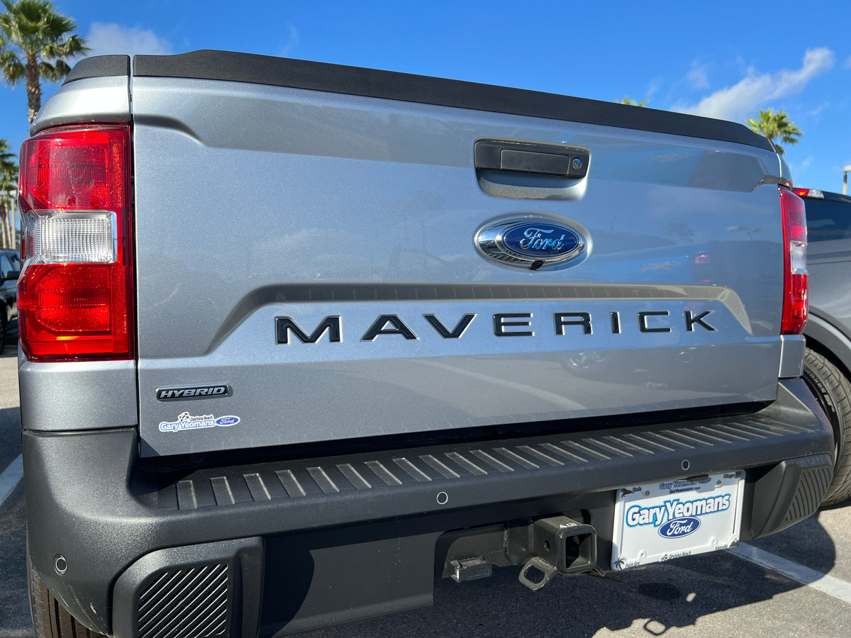 Tailgate Letter Inserts Fits 2022-2027 Ford Maverick