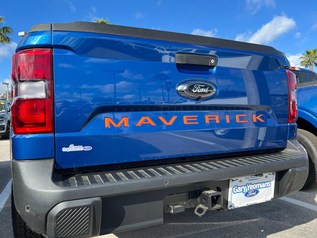 Tailgate Letter Inserts Fits 2022-2027 Ford Maverick