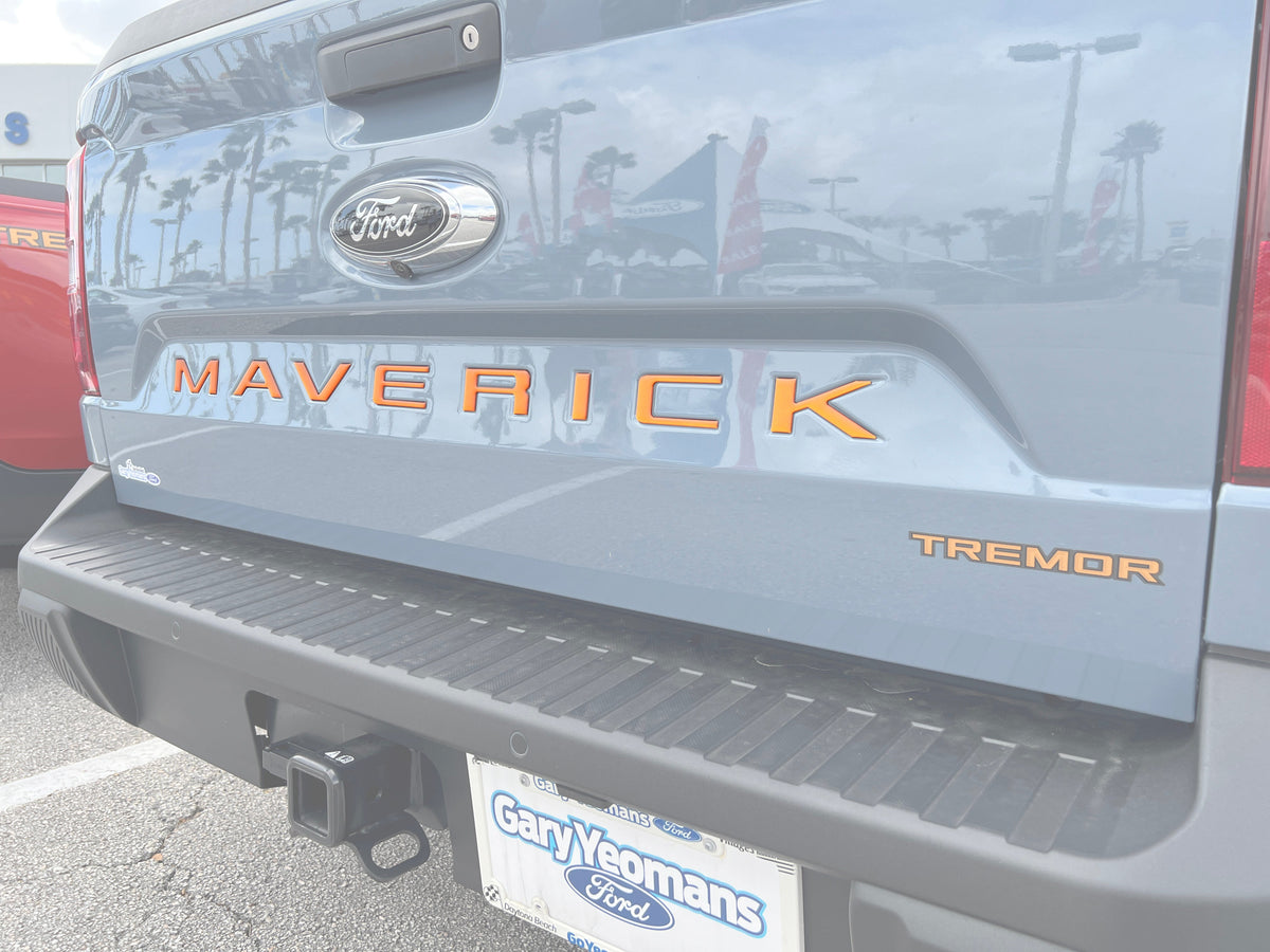 Tailgate Letter Inserts Fits 2022-2027 Ford Maverick