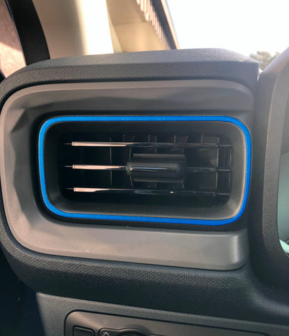 A/C Vent Accent Overlays Fits 2022-2024 Ford Maverick