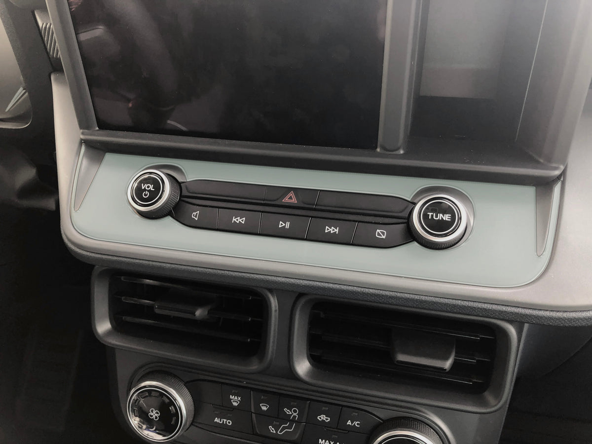 Radio Control Accent Overlay Fits 2022-2024 Ford Maverick