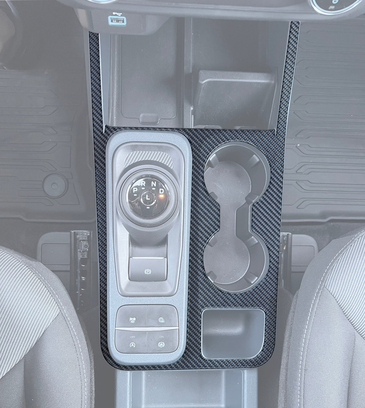 Center Console Surround Accent Overlay Fits 2022-2027 Ford Maverick