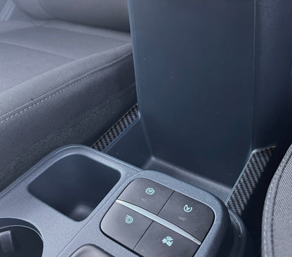 Center Storage Outer Area Accent Overlay Fits 2022-2027 Ford Maverick