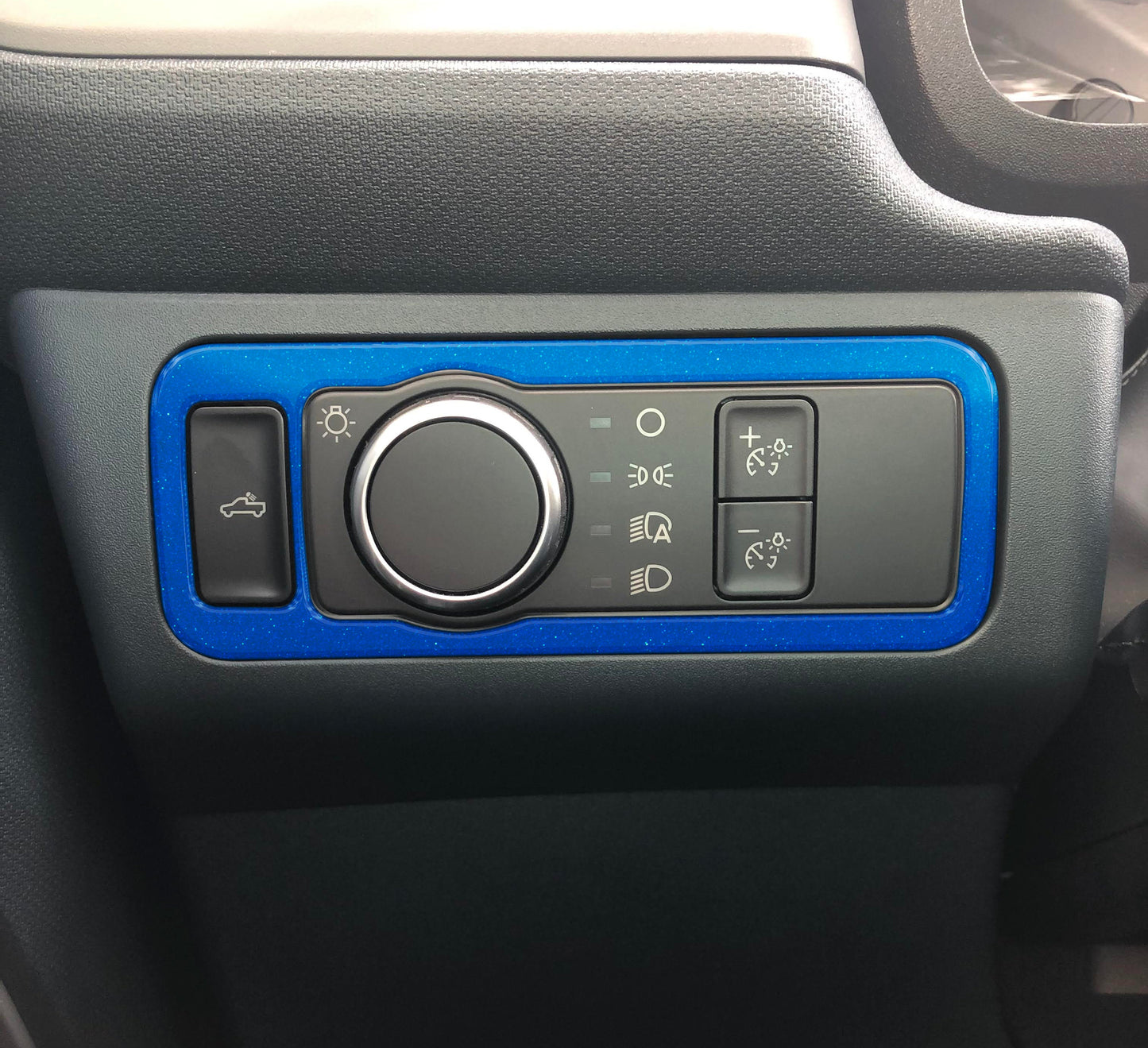 Headlight Switch Accent Overlay Fits 2022-2026 Ford Maverick