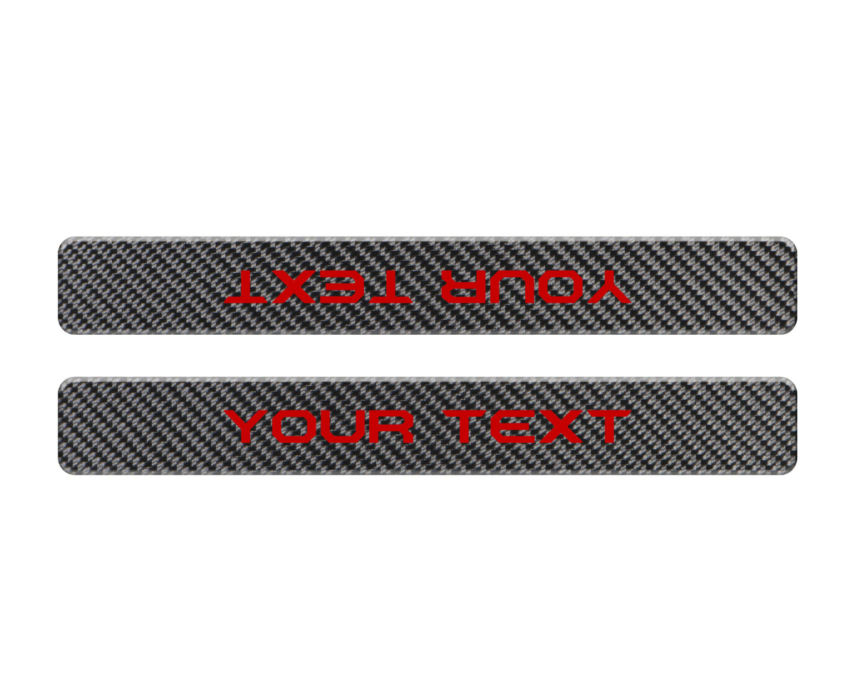 Domed Front Door Sill Overlays Fits 2022-2027 Ford Maverick
