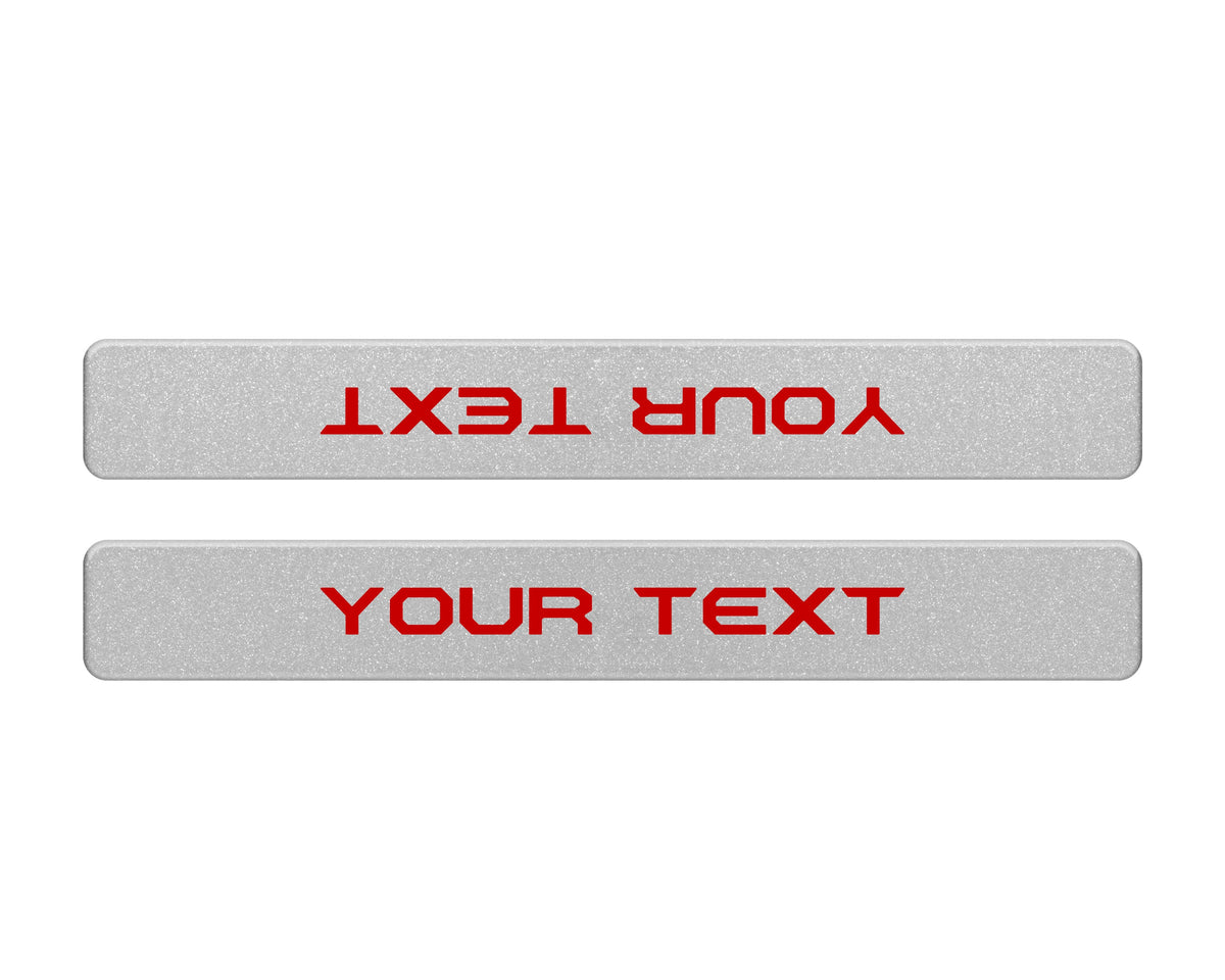 Domed Front Door Sill Overlays Fits 2022-2027 Ford Maverick