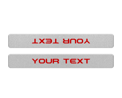 Domed Front Door Sill Overlays Fits 2022-2027 Ford Maverick