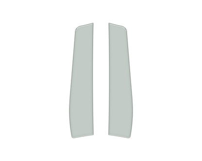 Rear Outer Cab Accent Overlays Fits 2022-2027 Ford Maverick