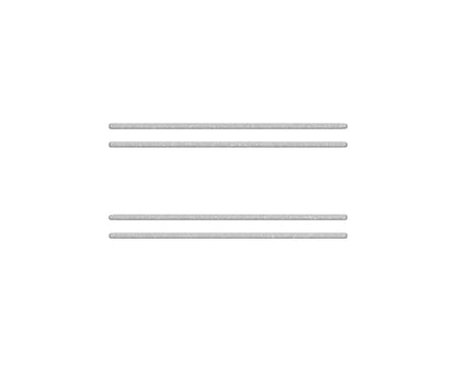 Front Fender Badge Line Inserts Fits 2022-2027 Ford Maverick