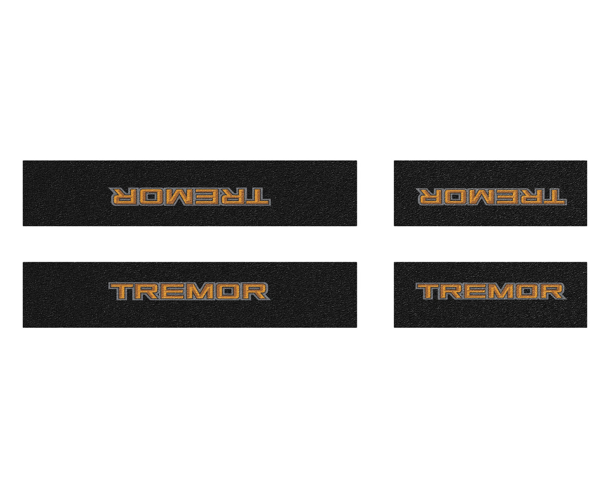 Textured Door Sill Protection Overlays Fits 2022-2027 Ford Maverick
