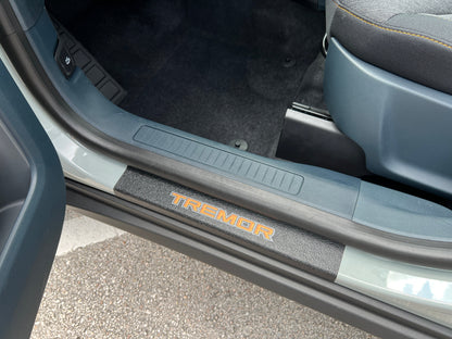 Textured Door Sill Protection Overlays Fits 2022-2027 Ford Maverick