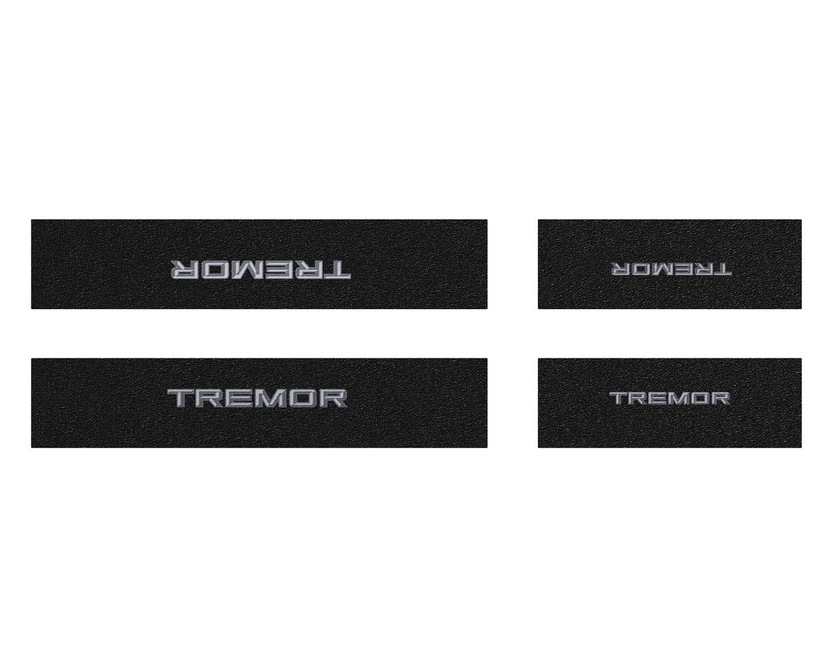 Textured Door Sill Protection Overlays Fits 2022-2027 Ford Maverick