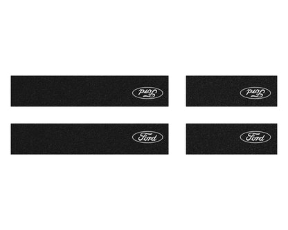 Textured Door Sill Protection Overlays Fits 2022-2027 Ford Maverick