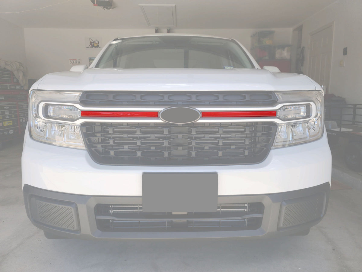 Center Grille Line Accent Trim Fits 2022-2024 Ford Maverick