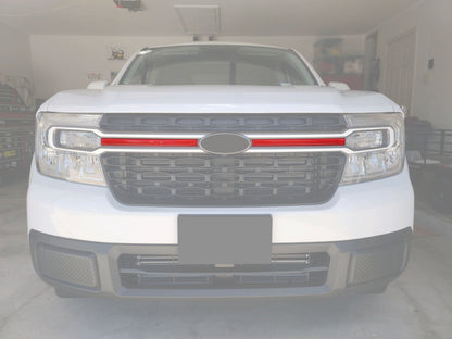 Center Grille Line Accent Trim Fits 2022-2024 Ford Maverick