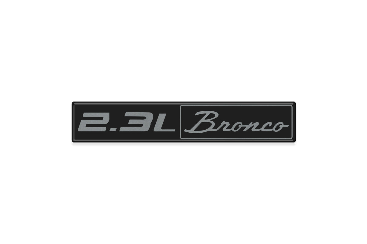 Engine Badge Fits 2021-2027 Ford Bronco