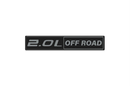 Engine Badge Fits 2021-2027 Ford Bronco Sport