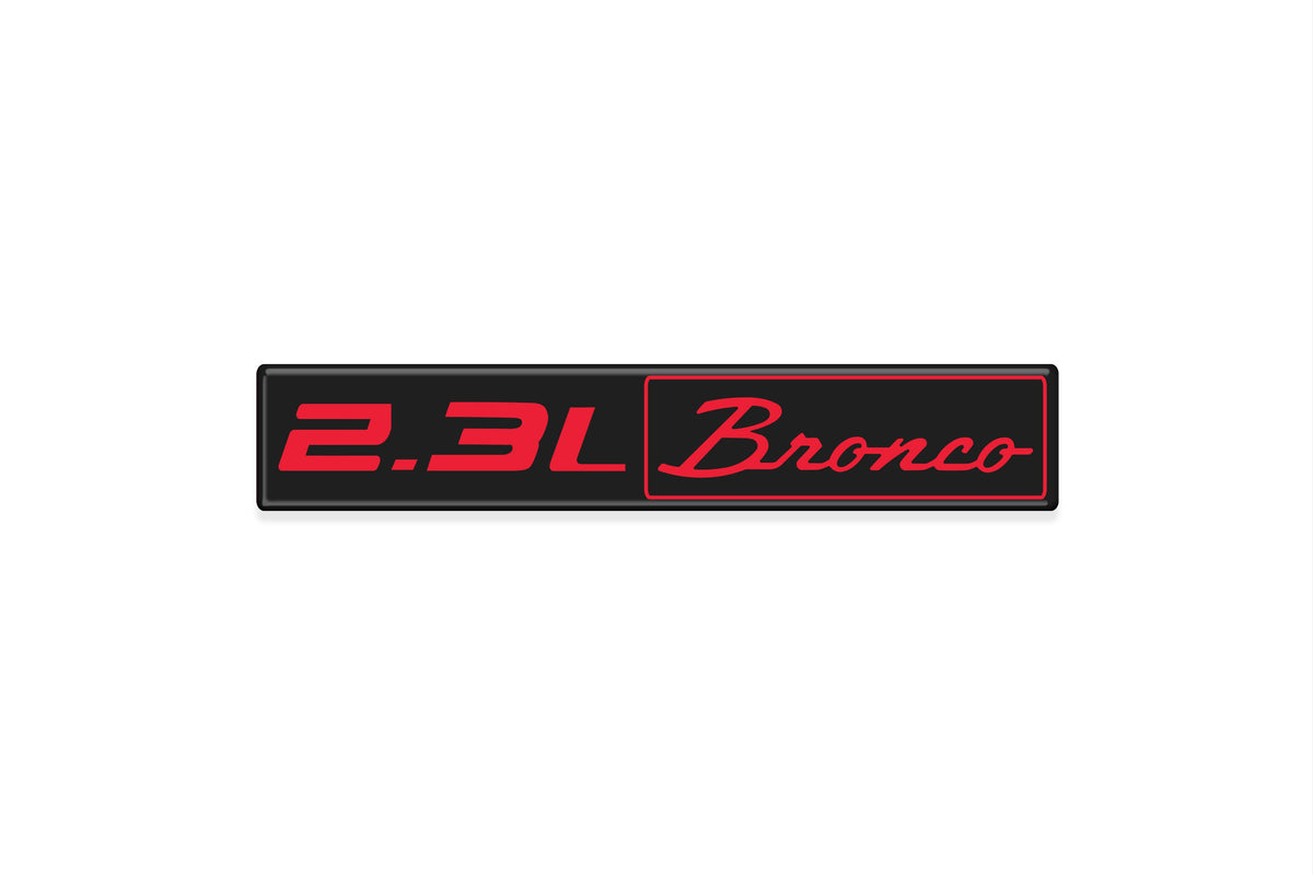 Engine Badge Fits 2021-2027 Ford Bronco