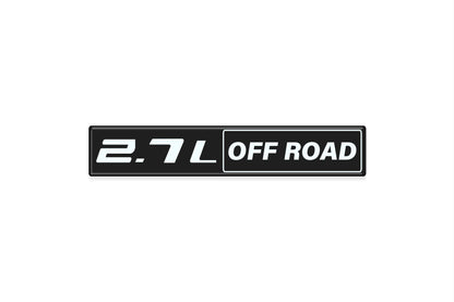 Engine Badge Fits 2019-2027 Ford Ranger