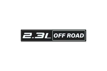 Engine Badge Fits 2021-2027 Ford Bronco