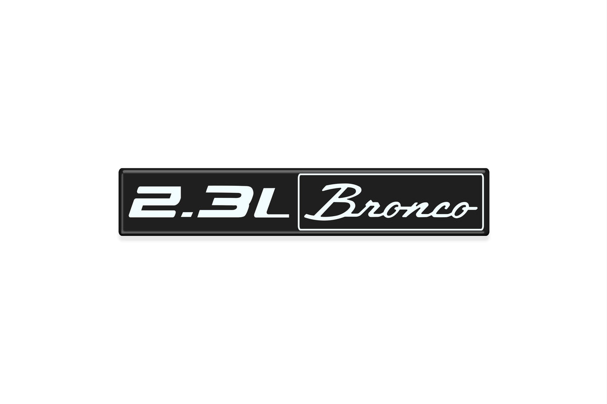Engine Badge Fits 2021-2027 Ford Bronco