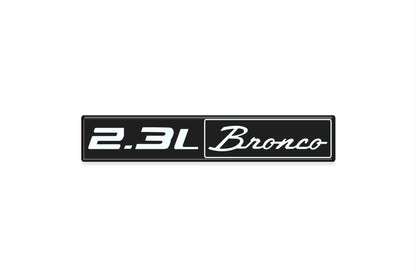Engine Badge Fits 2021-2027 Ford Bronco
