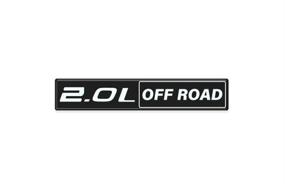 Engine Badge Fits 2021-2027 Ford Bronco Sport