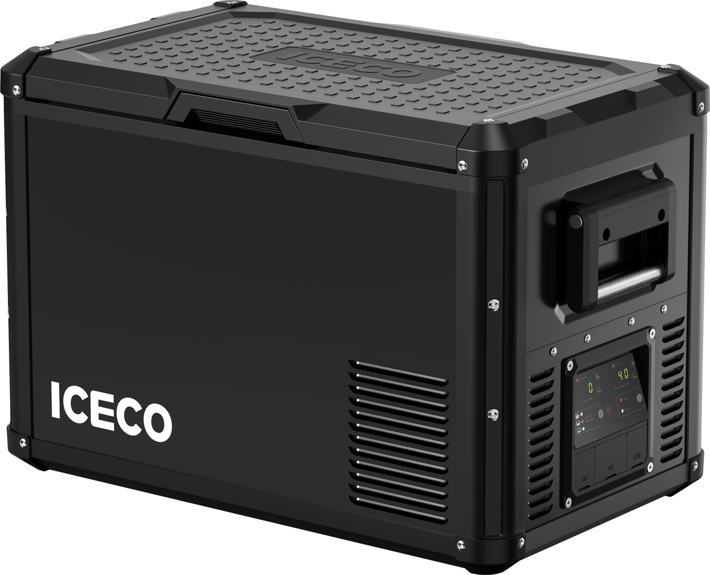 VL45ProD Dual Zone Portable Freezer - Black | ICECO