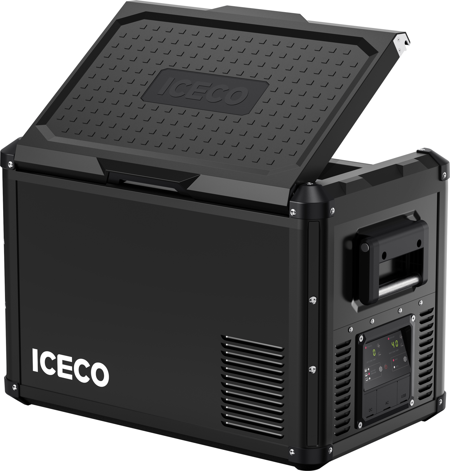 VL45ProD Dual Zone Portable Freezer - Black | ICECO