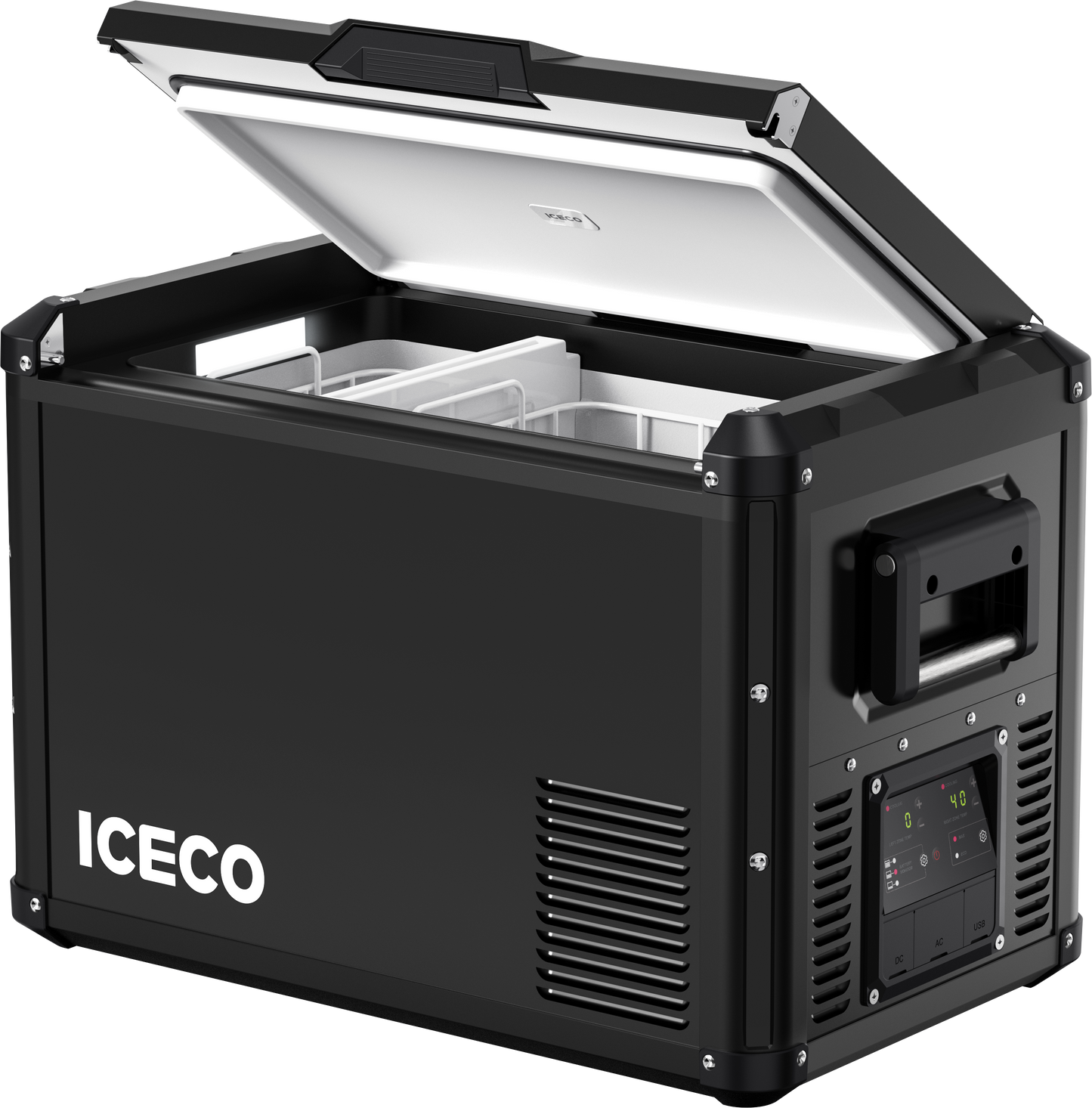 VL45ProD Dual Zone Portable Freezer - Black | ICECO