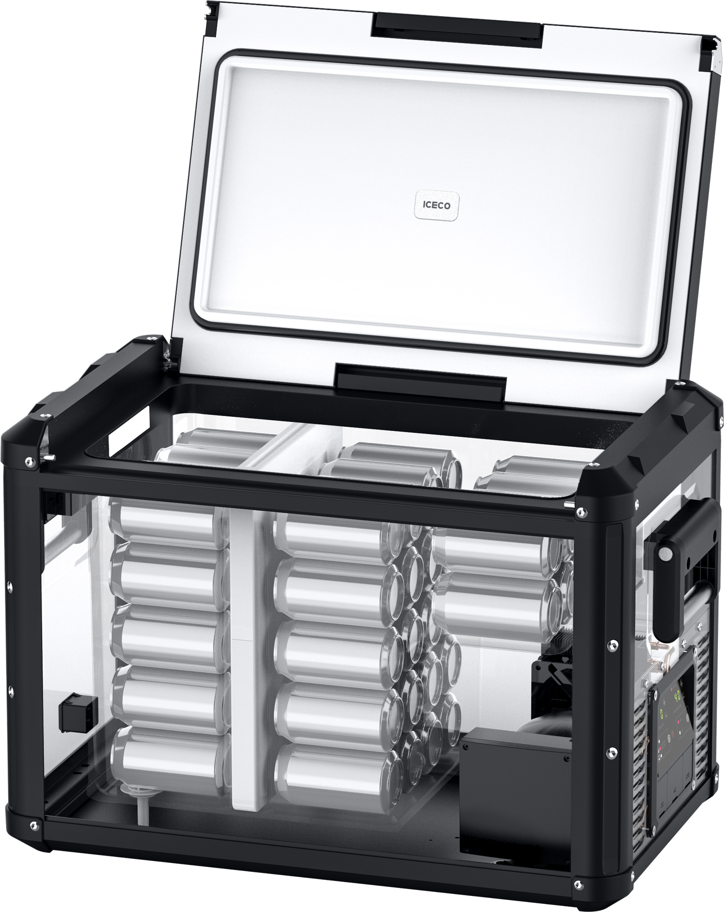 VL45ProD Dual Zone Portable Freezer - Black | ICECO