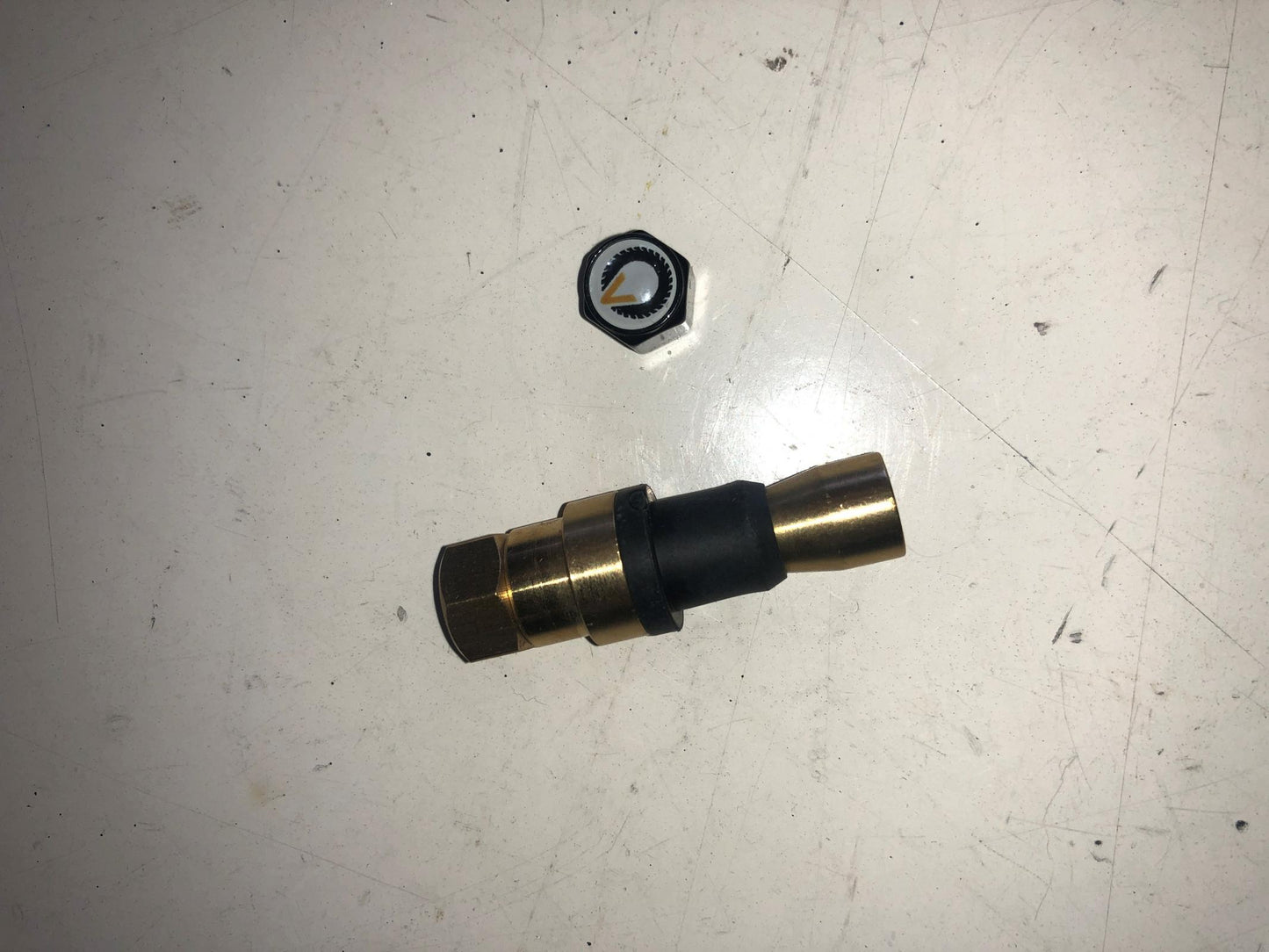 Emergency Valve Stem Replacement - Colby - 1/2 Inch Brass Hex Nut Power Tank