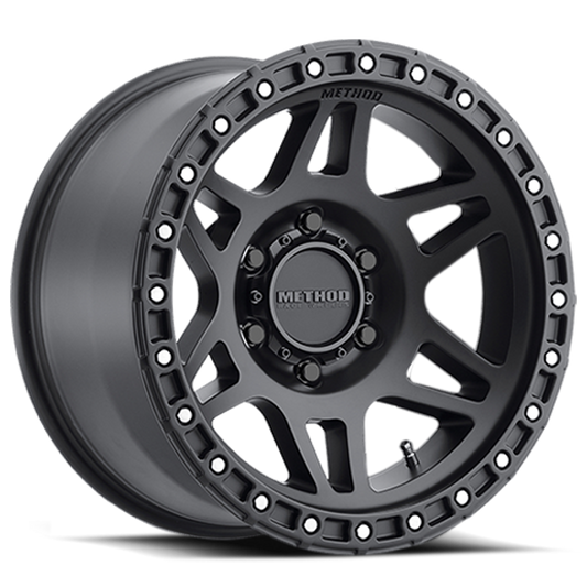 Aluminum Wheels 17x8.5 MR312 Bolt Pattern 6 On 135 Offset 0 Lip Size 0.98 Matte Black MB Method