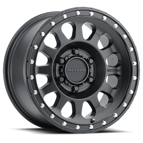 Aluminum Wheels 16x8 MR315 Bolt Pattern 6 On 139.7 Offset 0 Lip Size 1.65 Matte Black MB Method