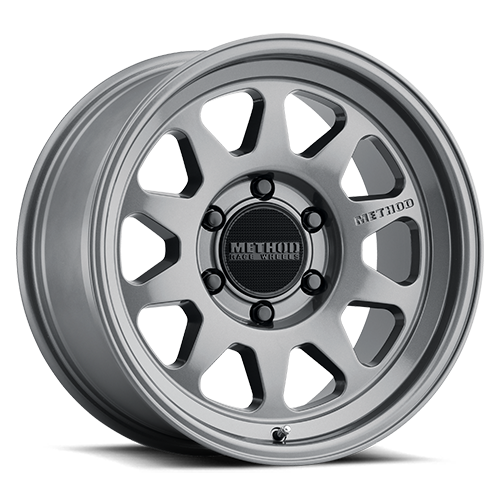 Aluminum Wheels 17x8.5 MR316 Bolt Pattern 6 On 139.7 Offset 0 Lip Size 2.76 Gloss Titanium TT Method