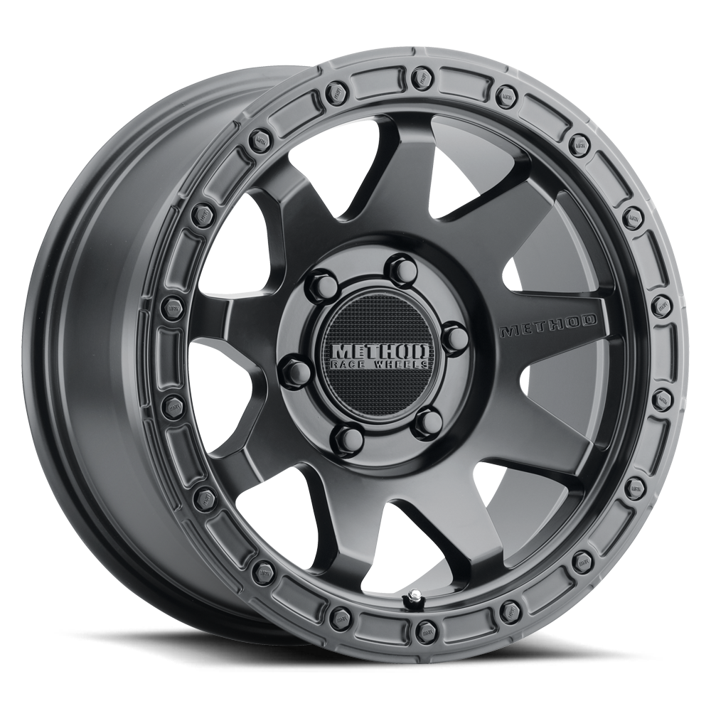 Aluminum Wheels 18x9 MR317 Bolt Pattern 5 On 150 Offset 18 Lip Size 0.83 Matte Black MB Method