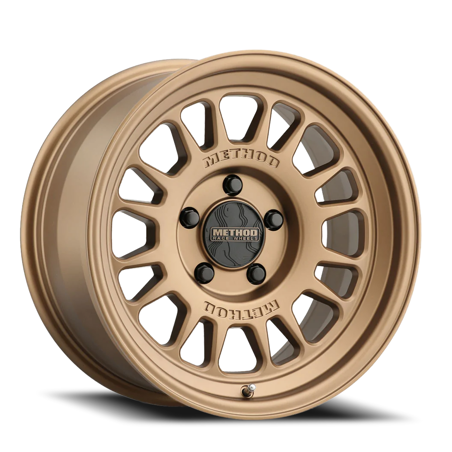 Aluminum Wheels 18x8.5 MR318 Bolt Pattern 5 On 150 Offset 40 Lip Size 1.22 Method Bronze BZ Method