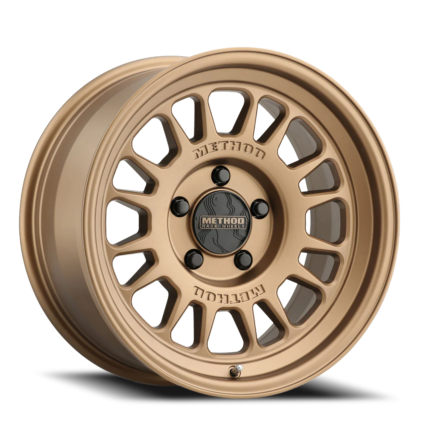 Aluminum Wheels 18x8.5 MR318 Bolt Pattern 5 On 150 Offset 40 Lip Size 1.22 Method Bronze BZ Method