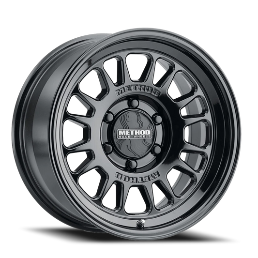 Aluminum Wheels 18x8.5 MR318 Bolt Pattern 6 On 139.7 Offset 40 Lip Size 1.22 Gloss Black GB Method