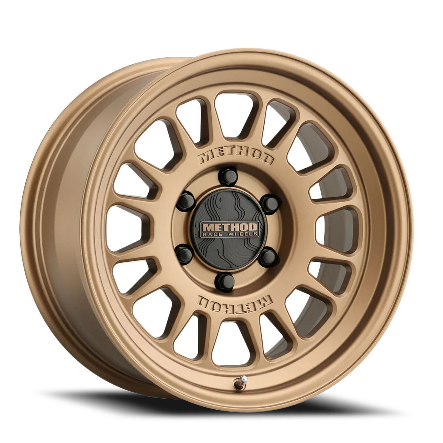 Aluminum Wheels 18x9 MR318 Bolt Pattern 6 On 139.7 Offset 18 Lip Size 1.61 Method Bronze BZ Method