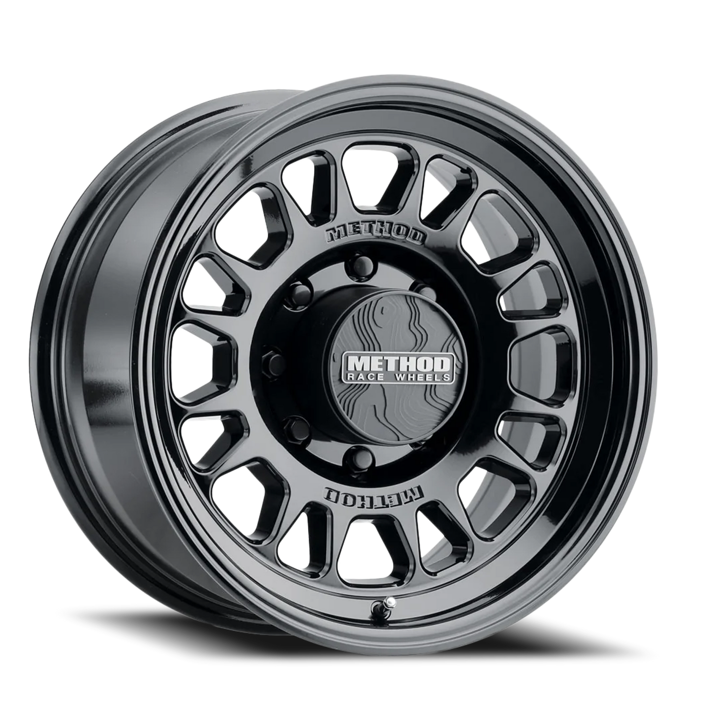 Aluminum Wheels 18x9 MR318 Bolt Pattern 8 On 165.1 Offset 18 Lip Size 1.89 Gloss Black GB Method