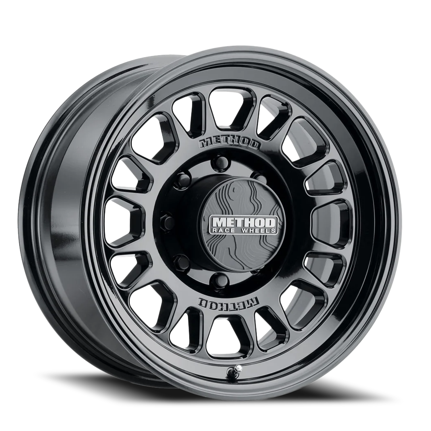 Aluminum Wheels 18x9 MR318 Bolt Pattern 8 On 165.1 Offset 18 Lip Size 1.89 Gloss Black GB Method