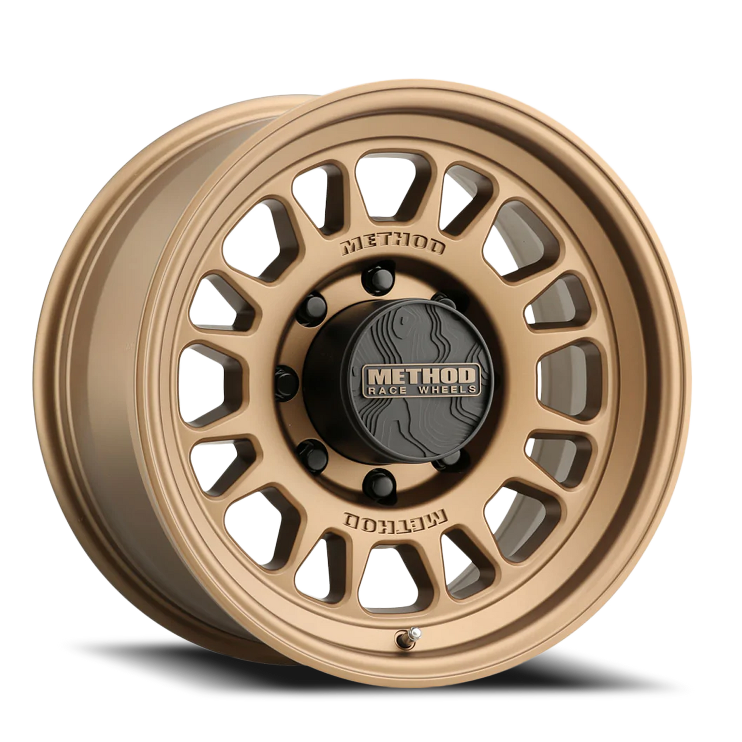 Aluminum Wheels 18x9 MR318 Bolt Pattern 8 On 180 Offset 18 Lip Size 1.89 Method Bronze BZ Method