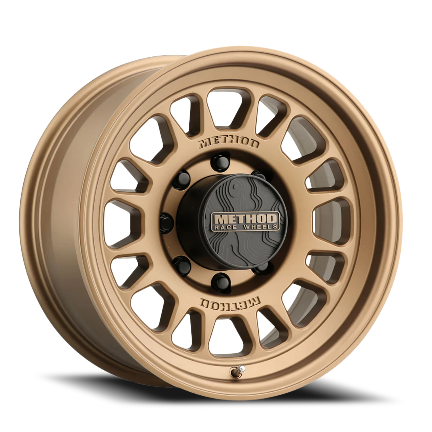 Aluminum Wheels 18x9 MR318 Bolt Pattern 8 On 180 Offset 18 Lip Size 1.89 Method Bronze BZ Method