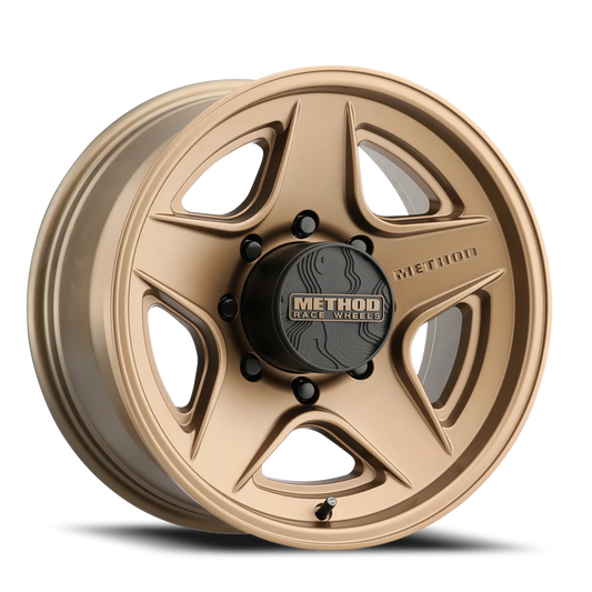 Aluminum Wheels 20x9 MR319 Bolt Pattern 8 On 170 Offset 18 Lip Size 1.06 Method Bronze BZ Method