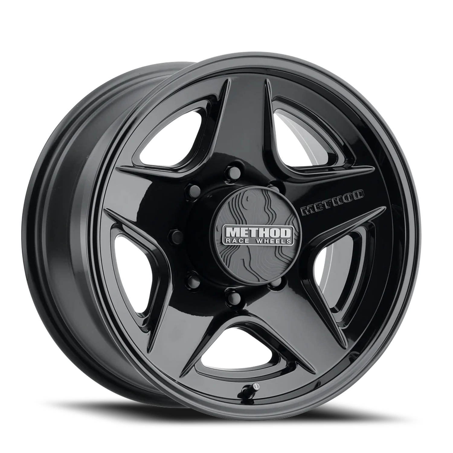 Aluminum Wheels 17x8.5 MR319 Bolt Pattern 8 On 170 Offset 0 Lip Size 1.3 Gloss Black GB Method
